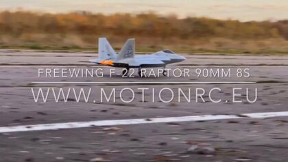 Freewing F-22 Raptor 90mm EDF 8S – WWW.MOTIONRC.EU