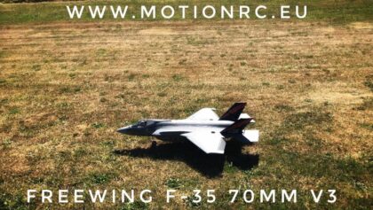 Freewing F-35 70mm V3 – GRASS TRIM FLIGHT