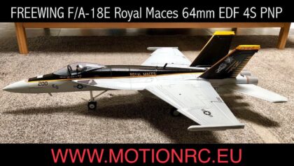 Freewing F/A-18E 64mm 4S PRÉSENTATION+MAIDEN