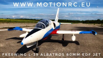 Freewing L-39 Albatros 80mm EDF Jet – WWW.MOTIONRC.EU