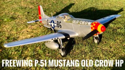 Freewing P-51 MUSTANG Old Crow PNP