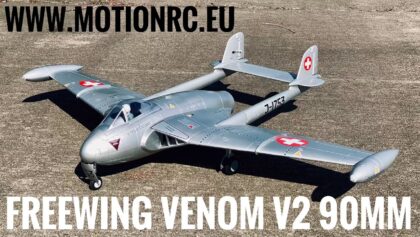 Freewing VENOM V2 90mm PNP – MAIDEN FLIGHT