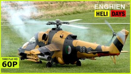 GIANT TURBINE RC MIL MI 24 SUPERHIND RUSSIAN HELICOPTER FROM