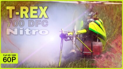 GOOD OLD SMOKEY NITRO T-REX 700 DFC SPORTY FLIGHT DEMONSTRATION