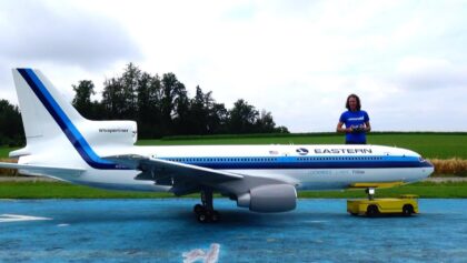 Giant Homebuild RC Airliner Lockheed Eastern TriStar L-1011 Scale Turbine