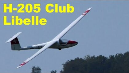 Glasflügel H-205 Club Libelle Reichard Modelsport, scale RC glider, Hranice