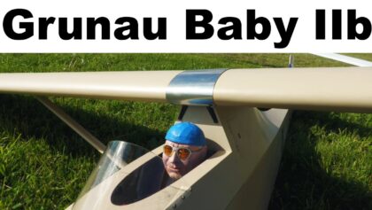 Grunau Baby IIb | scale RC glider | Hranice 2021
