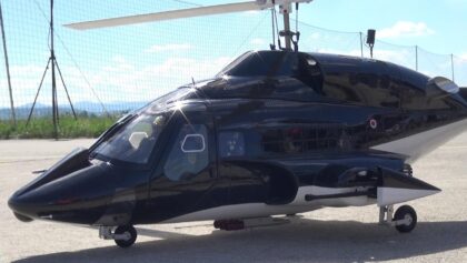 HIGH DETAILED BELL 222 RC SCALE HELICOPTER MODEL AIRWOLF