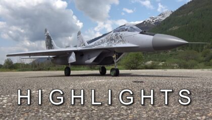 HIGHLIGHTS MiG-29 Freewing “Flight in Swiss Alps”