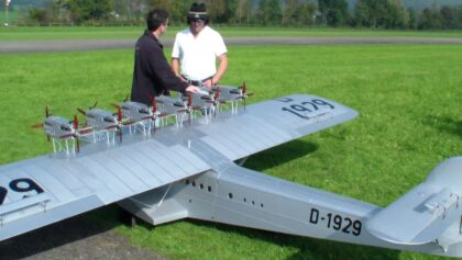 HUGE!!! AMAZING!!! STUNNING!!! RC SCALE AIRPLANE DORNIER DO-X 1929 WITH