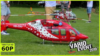 HUGE BELL-429 AND LAMA SA315-B FLYING TOGETHER – VARIO EVENT