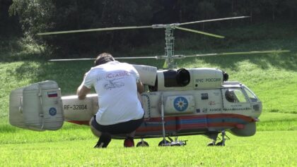 HUGE RC KAMOV KA32 HELICLASSIC SCALE TURBINE MODEL HELICOPTER
