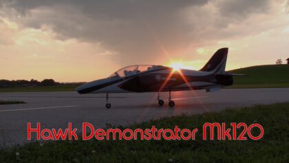 Hawk Demonstrator Mk120 E-Jet Meeting Salzburg