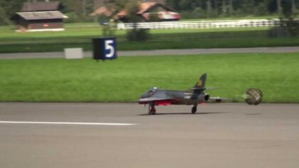 Hawker Hunter Team Germany JET WORLD MASTERS SWITZERLAND 2013