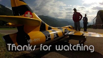 Hawker Siddeley Hunter T MK 68 JET WORLD MASTERS MEIRINGEN