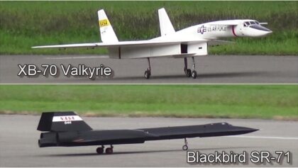 INSANE JET COMBINATION !!! XB-70 AND LOCKHEED SR-71 BLACKBIRD