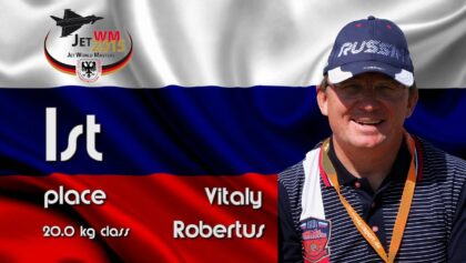Jet World Masters 2015 Champion Vitaly Robertus