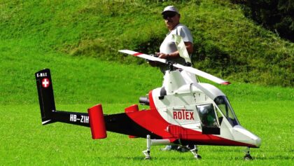 K1200 K-Max Rotex Turbine RC Model Scale Helicopter Arlberg 2020