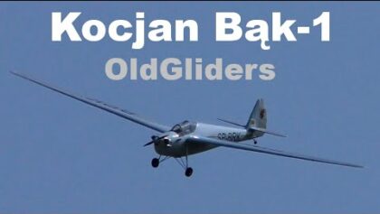 Kocjan Bak-1 OldGliders, scale RC motor glider, Hranice 2020