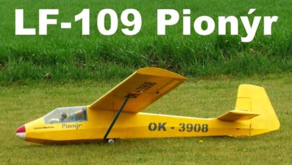 LF-109 Pionyr | scale RC glider | Syrovice 2021