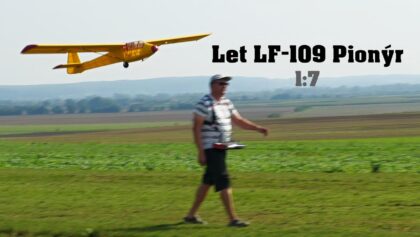 Let LF-109 Pionyr | mini scale (1:7) RC glider |