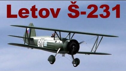 Letov Š-231, giant scale RC biplane, Nesvacily 2020