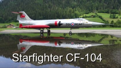 MAIDEN FLIGHT RC STARFIGHTER CF-104 ST. STEPHAN SWITZERLAND
