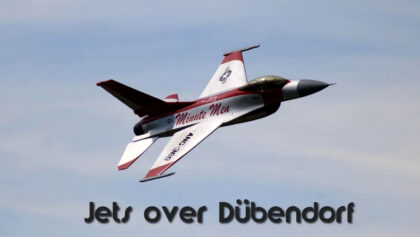 Minute Men R/C F-16 Falcon Jets over Dübendorf