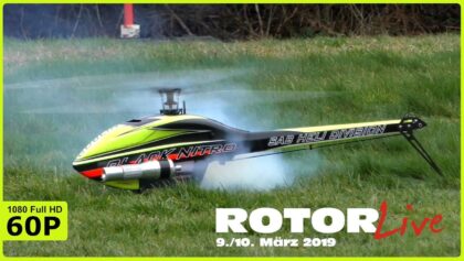 NICE FLYING WITH A GOBLIN 700 BLACK NITRO | ROTOR