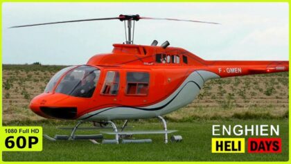 NICOLAS AUBERT WITH HIS HUGE BELL 206 JET-RANGER | HELIDAYS