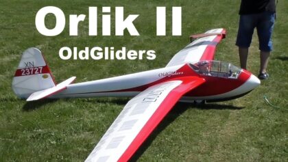 Orlik II 1:2,5 OldGliders, giant scale RC glider, 2019