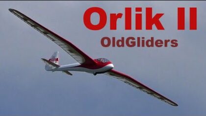 Orlik II 1:2,5 OldGliders, giant scale RC glider, Hranice 2020