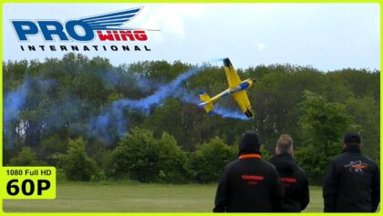 PHILIPP KOTHE AEROBATIC FLIGHT WITH HIS SLICK 580 IN THE