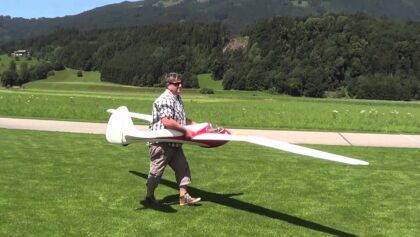 PWS101 von Andreas Hofer beim ersten Flugtag