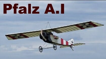 Pfalz A.I, giant scale RC airplane, Nesvacily 2020