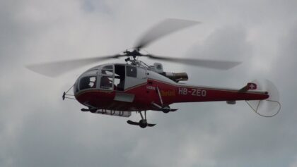 RC-Alouette III Air-Glacier Reynold Augsburger