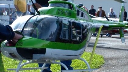 R/C Bell 206B Jet Ranger South Africa painting Turbine Modell