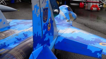 RC Jet Digital Sukhoi Su-27 Flanker Ukrainian Air Force Turbine