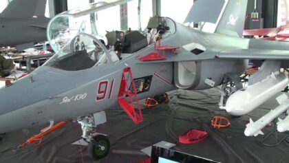 RC Russian Air Force Yakovlev Yak-130 Scale Turbine Model Jet