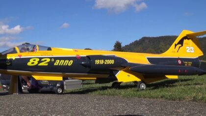 R/C Scale Turbine Modell Jet LOCKHEED F-104S Starfighter ’82nd Anniversary