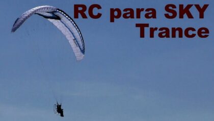 RC para SKY Trance, RC paraglider, Jiricka Show 2019