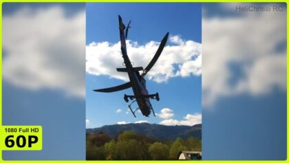 RED BULL COBRA TAKEOFF AT GAS STATION | AH-1 COBRA