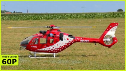 ROBAN SUPERSCALE 800 ELECTRICAL EC-135 FLIGHT DEMONSTRATION