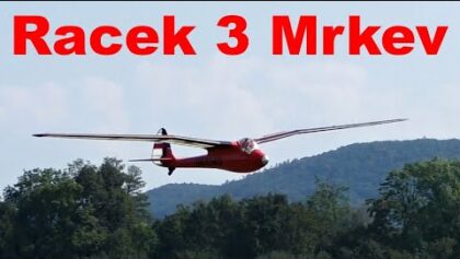 Racek 3 Mrkev, scale RC glider, Hranice 2020