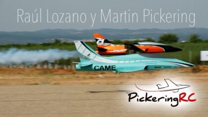 Raul Lozano y Martin Pickering vuelo a duo jets en