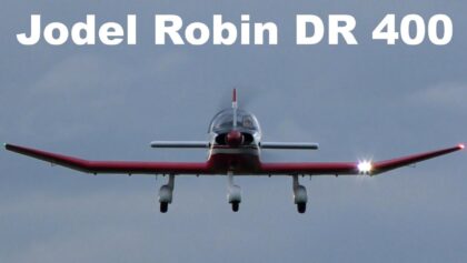 Robin DR 400/180 | giant scale electric powered RC airplane