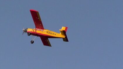 Roland aus Lech a.A. mit seiner Pilatus PC6