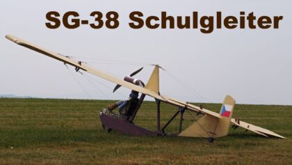 SG-38 Schulgleiter | scale RC glider | 4K | Halenkovice