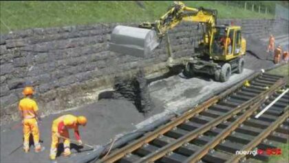SOB Südostbahn Weichenersatz MAGZ