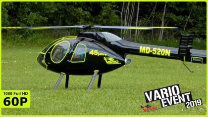 SPECIAL 45 YEARS VARIO HUGHES MD 520N NOTAR FLIGHT DEMO
